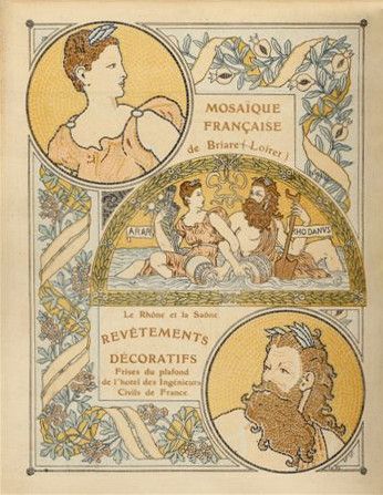 Catalogue de mosaïque Briare, 1906